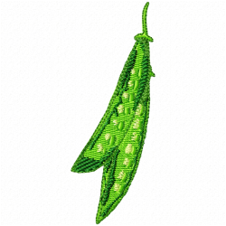 Peas Embroidery Design 5 Peas Embroidery Design 5